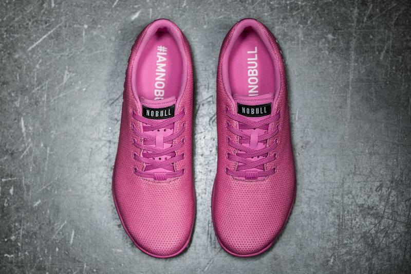 Light / Pink Nobull Bright Pink Men's Trainers | CA N1325W